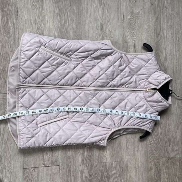 Old Navy Womens Medium Top Vest Purple‎ Puffer Quilted Pockets Zip - Picture 8 of 9